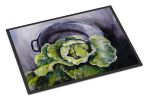 Home Grown In Plaquemines Parish Cabbage Doormat Front Door Mat Indoor Outdoor Rugs for Entryway, Non Slip Washable Low Pile, 24H X 36W