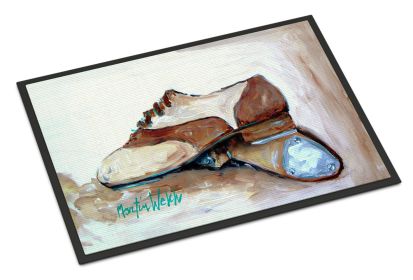 Tap Doses Shoes Doormat Front Door Mat Indoor Outdoor Rugs for Entryway, Non Slip Washable Low Pile, 24H X 36W