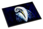 Heron Freshen Up Doormat Front Door Mat Indoor Outdoor Rugs for Entryway, Non Slip Washable Low Pile, 24H X 36W