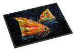 Red Fish Two Tales Doormat Front Door Mat Indoor Outdoor Rugs for Entryway, Non Slip Washable Low Pile, 24H X 36W