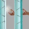 Total Blackout Metallic Print Grommet Top Curtain Panel(Only 1 Pc Panel)