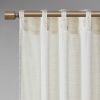 Room Darkening Metallic Printed Poly Velvet Rod Pocket/Back Tab Window Panel Pair(2 Window Panels)
