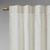 Room Darkening Metallic Printed Poly Velvet Rod Pocket/Back Tab Window Panel Pair(2 Window Panels)