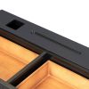 GO 47" Floating Shelf with Drawer, Multi-Purpose Wall-Mounted Vanity Table, Mounted Desk, Floating Table for Bedroom, Bathroom, Hairdressers