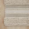 Woven Texture Stripe Bath Rug(22"W x 58"L)