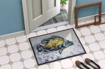 Triple Tail Doormat Front Door Mat Indoor Outdoor Rugs for Entryway, Non Slip Washable Low Pile, 24H X 36W
