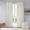 Room Darkening Metallic Printed Poly Velvet Rod Pocket/Back Tab Window Panel Pair(2 Window Panels)