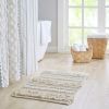 Woven Texture Stripe Bath Rug(22"W x 58"L)