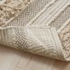 Woven Texture Stripe Bath Rug(22"W x 58"L)