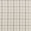 Plaid Faux Leather Tab Top Curtain Panel with Fleece Lining(Only 1 Pc Panel)