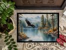 Eagle in Flight Doormat Front Door Mat Indoor Outdoor Rugs for Entryway, Non Slip Washable Low Pile, 24H X 36W