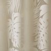 Palm Leaf Burnout Window Sheer(1 Sheer Curtain)