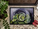 Home Grown In Plaquemines Parish Cabbage Doormat Front Door Mat Indoor Outdoor Rugs for Entryway, Non Slip Washable Low Pile, 24H X 36W