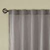 Solid Crushed Curtain Panel Pair(2 Pcs Window Panels)