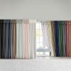 Twist Tab Lined Window Curtain Panel(Only 1 Pc Panel)