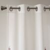 Burnout Printed Curtain Panel